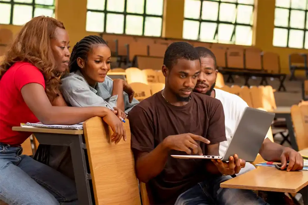 computer training in ghana students learning digital skills