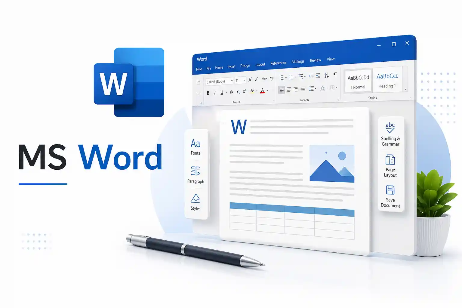 Microsoft Word document formatting
