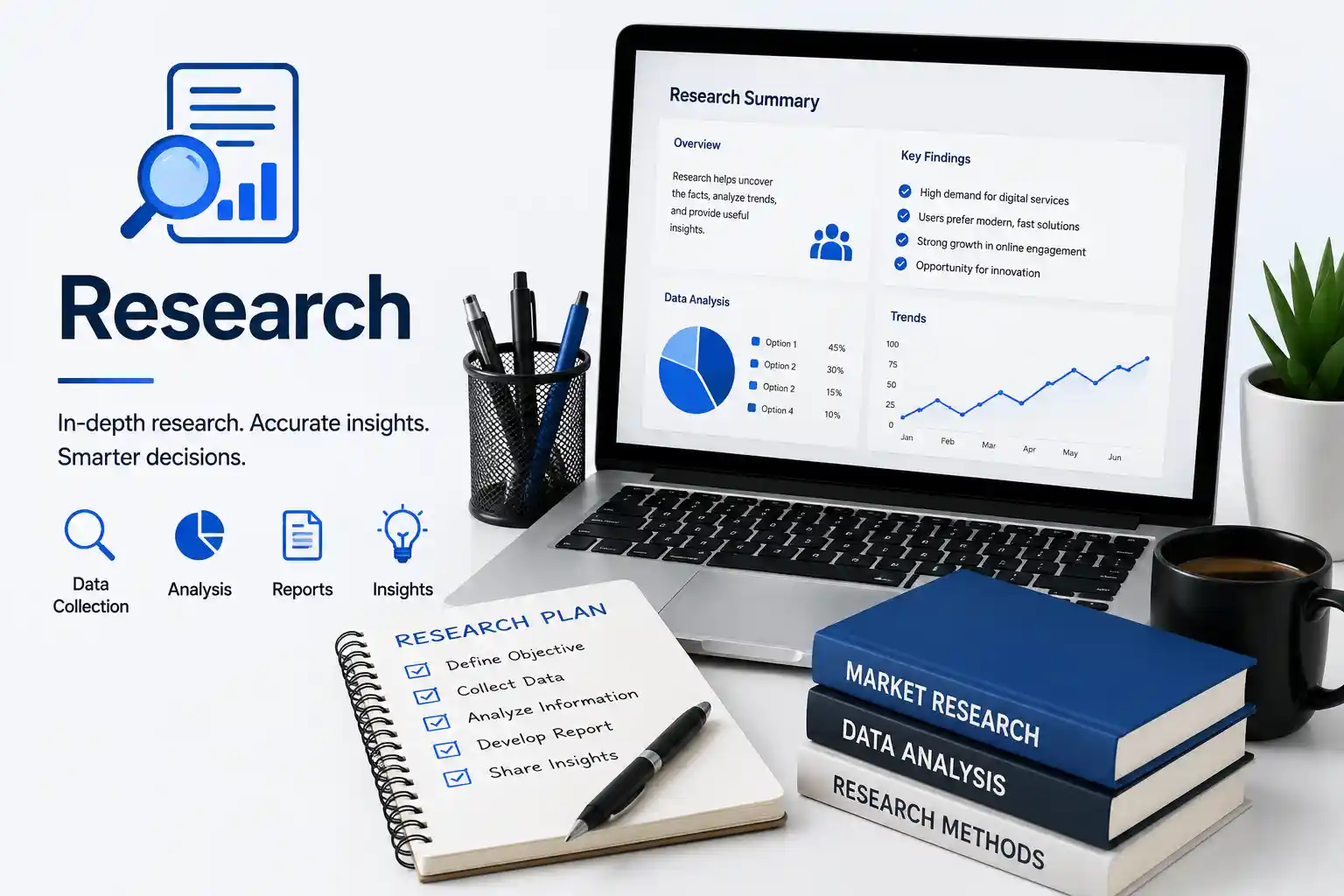 Research and data analysis