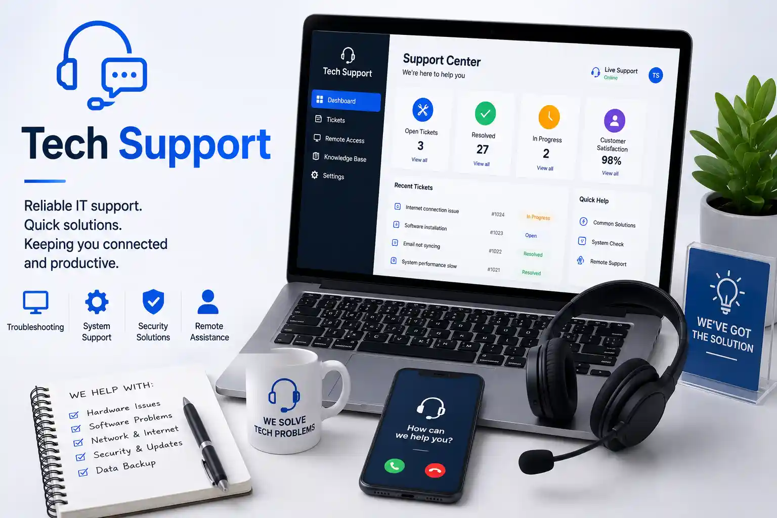Computer repair and I.T support